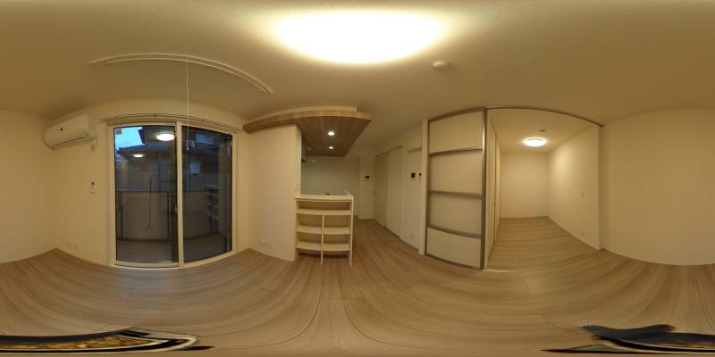 パノラマ画像リビング