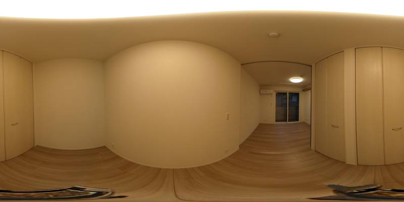 パノラマ画像洋室