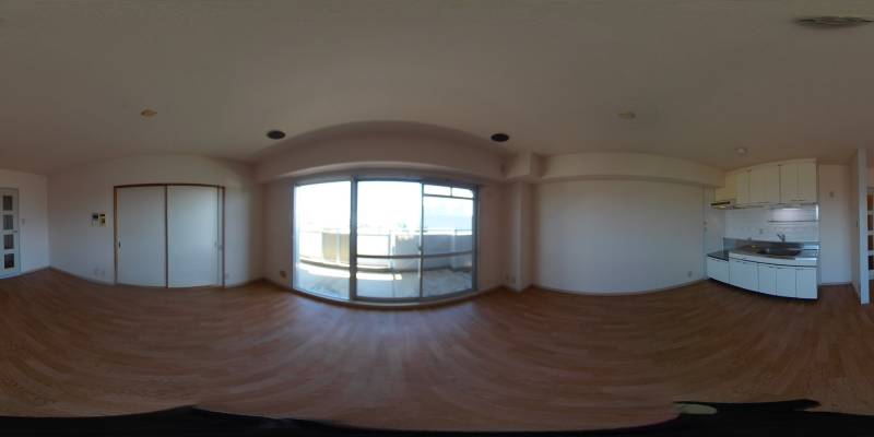 パノラマ画像リビング