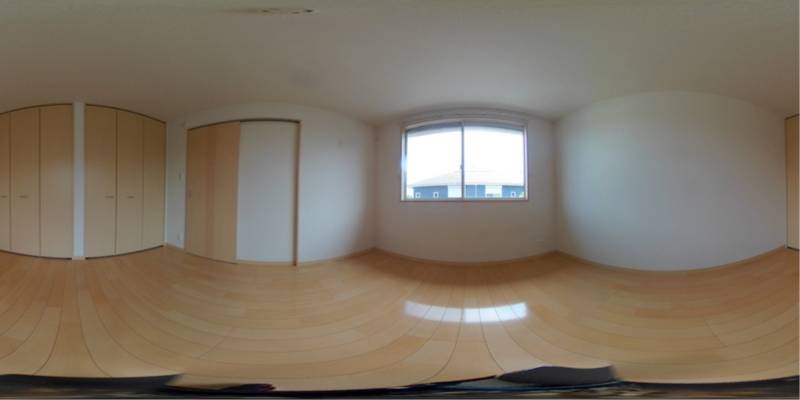 パノラマ画像洋室