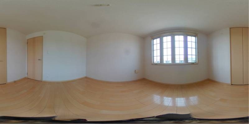 パノラマ画像洋室