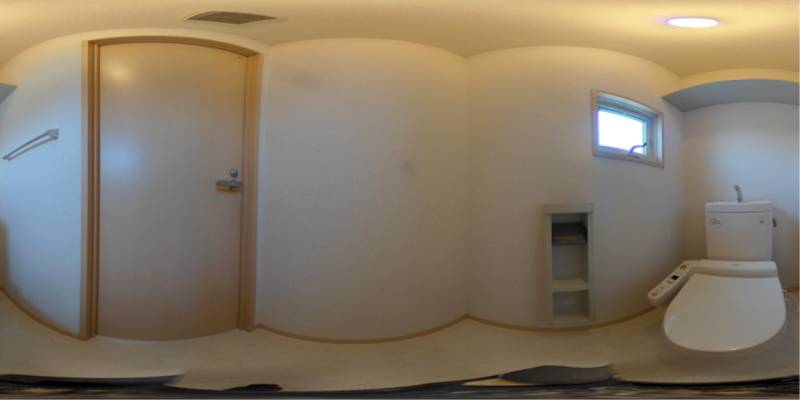 パノラマ画像トイレ