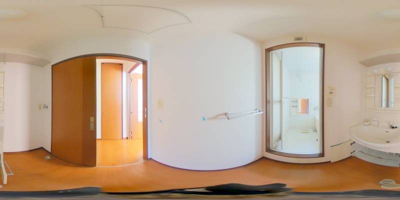 パノラマ画像洗面所