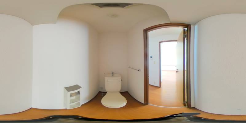 パノラマ画像トイレ