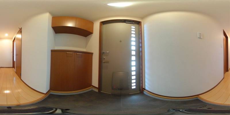 パノラマ画像玄関