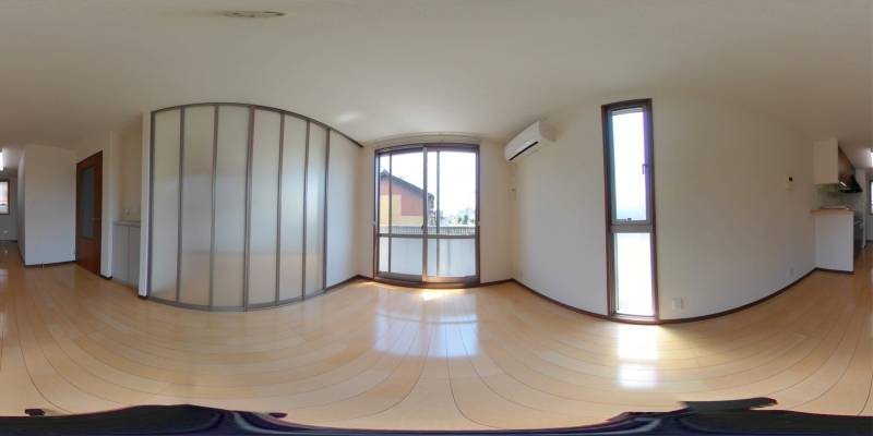 パノラマ画像リビング