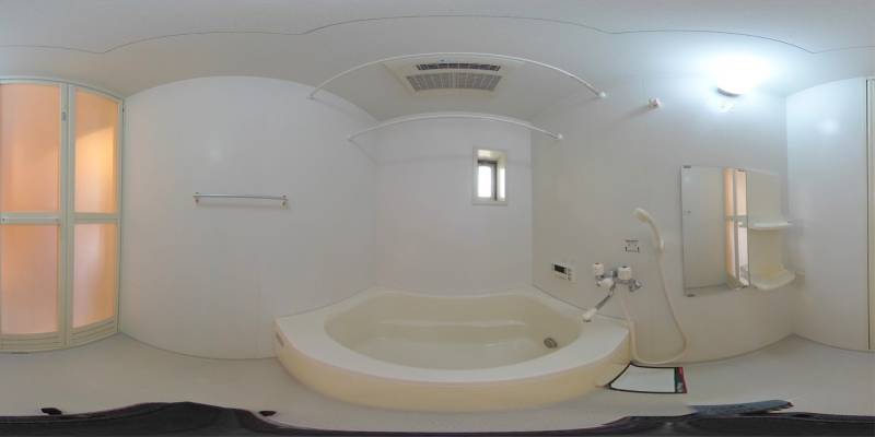 パノラマ画像バスルーム