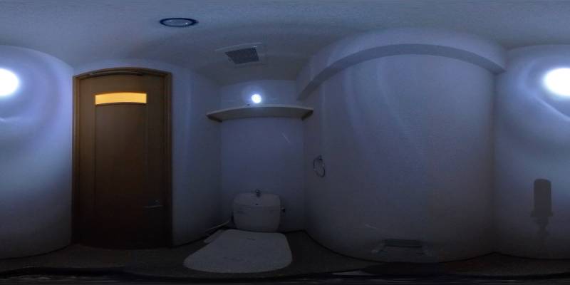 パノラマ画像トイレ