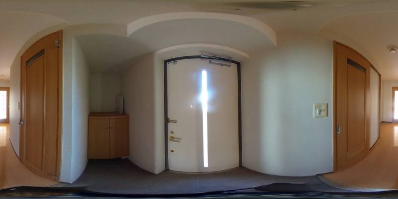 パノラマ画像玄関