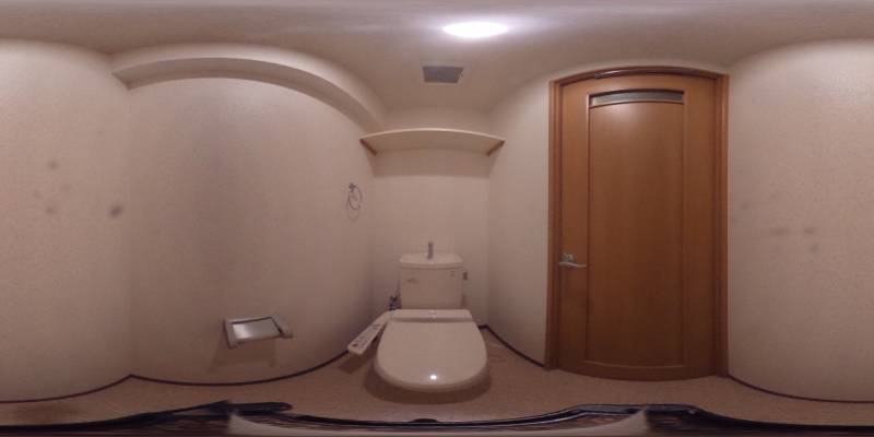 パノラマ画像トイレ