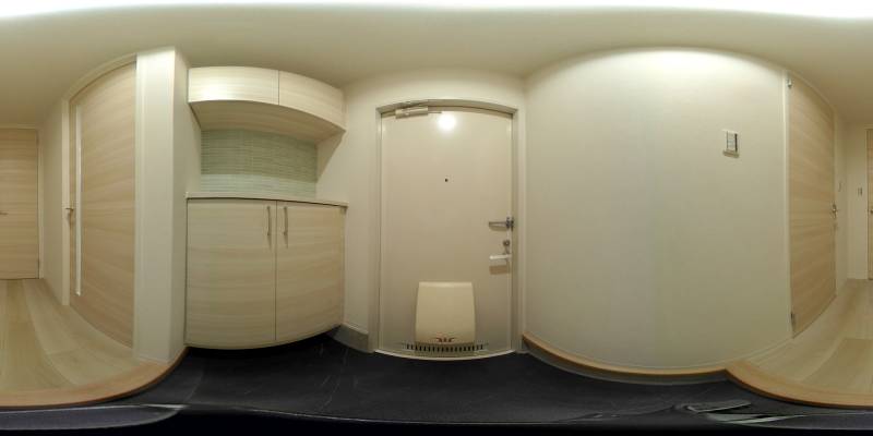 パノラマ画像玄関