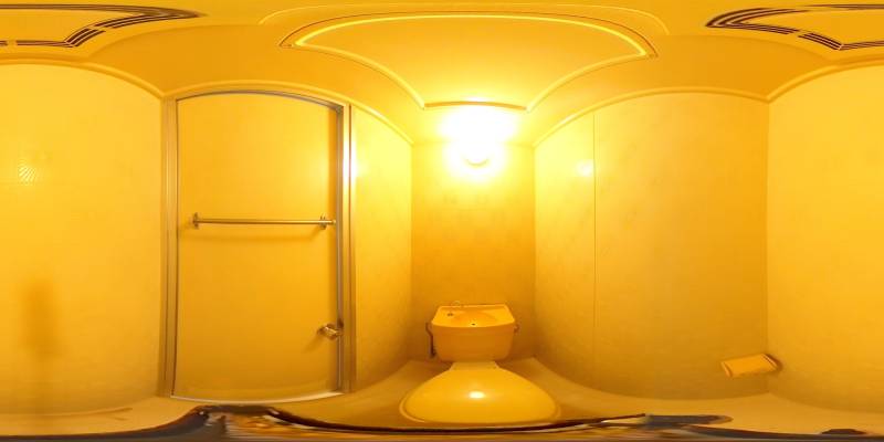 パノラマ画像トイレ