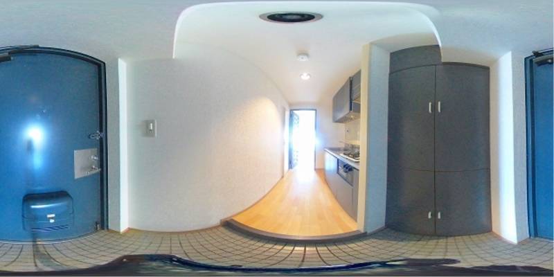 パノラマ画像玄関