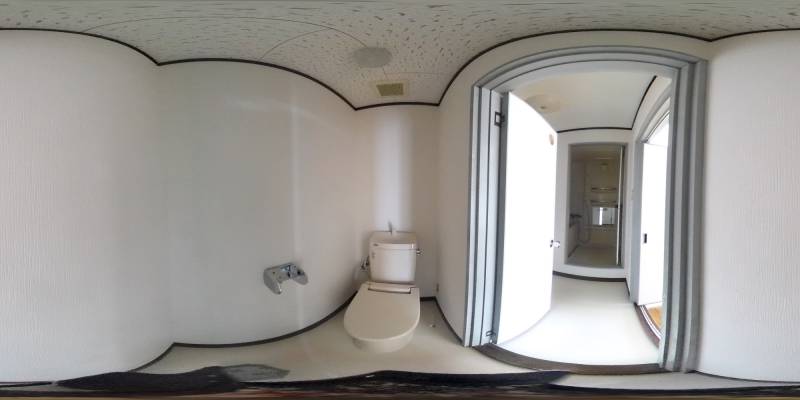 パノラマ画像トイレ