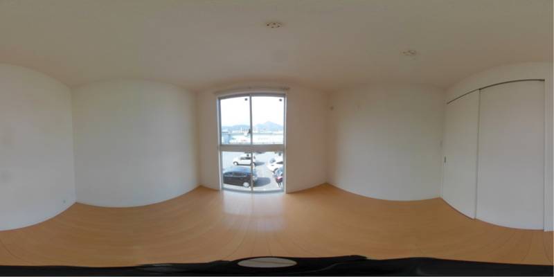 パノラマ画像洋室