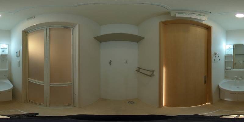 パノラマ画像洗面所