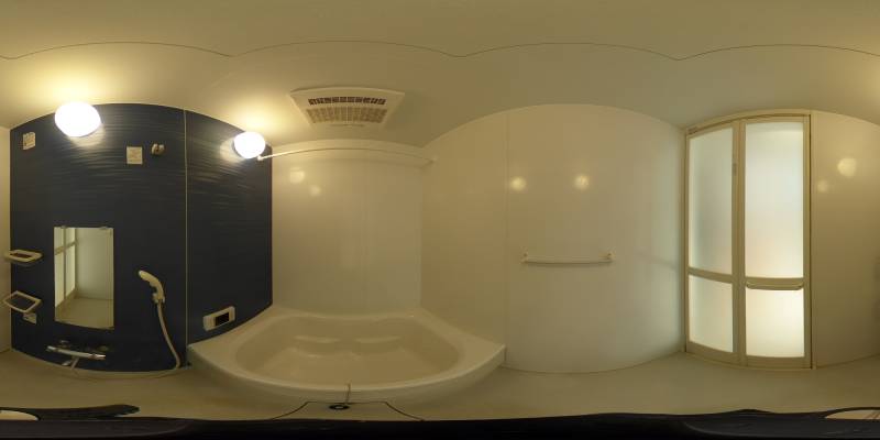 パノラマ画像バスルーム