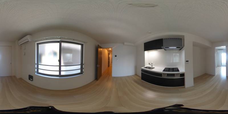 パノラマ画像洋室