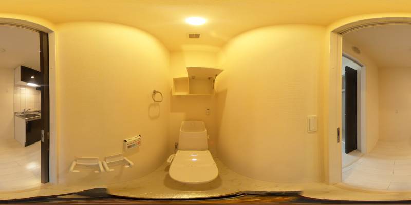 パノラマ画像トイレ