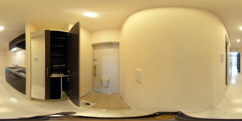 パノラマ画像玄関