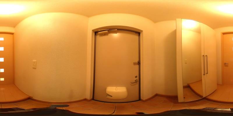 パノラマ画像玄関