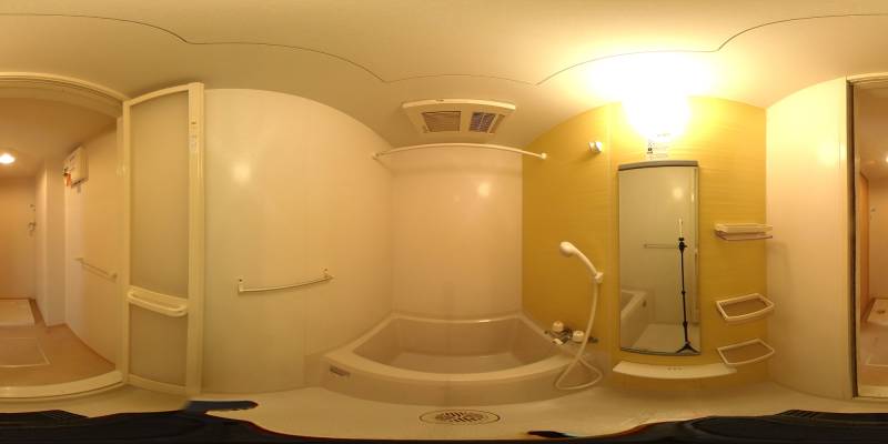 パノラマ画像バスルーム