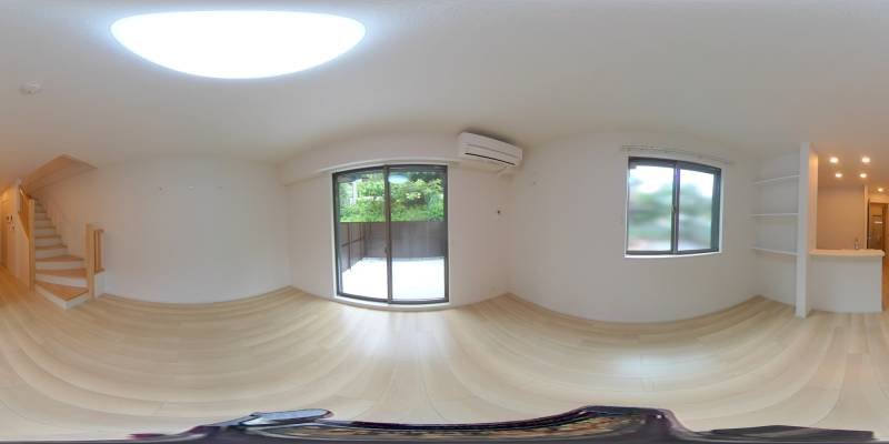 パノラマ画像リビング