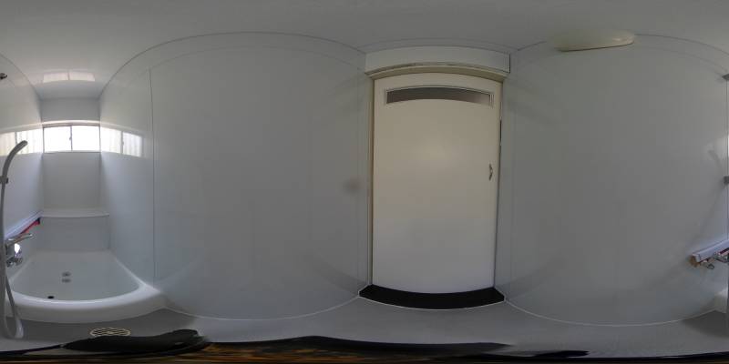 パノラマ画像バスルーム