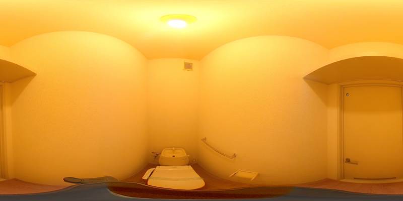 パノラマ画像トイレ