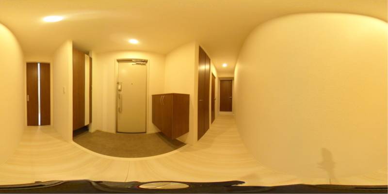 パノラマ画像玄関