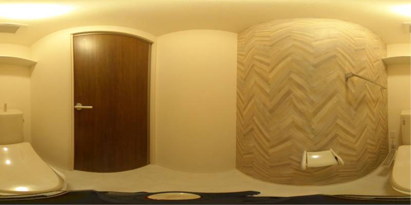 パノラマ画像トイレ