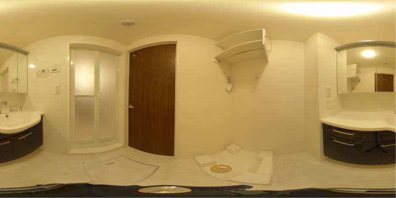 パノラマ画像洗面所