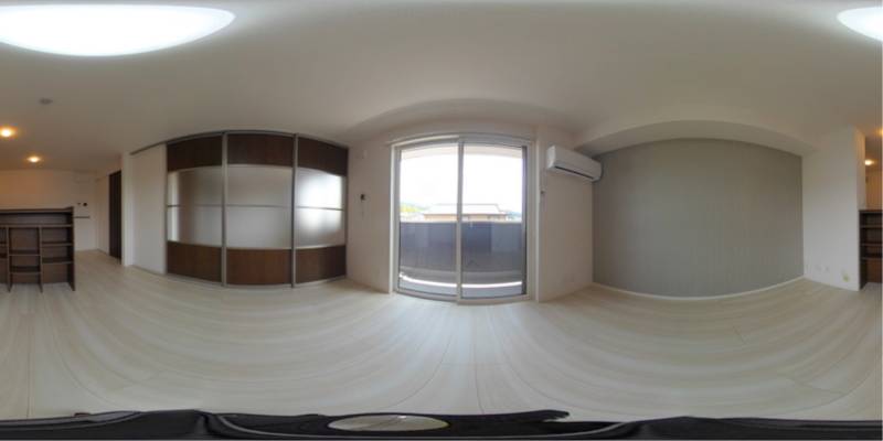 パノラマ画像リビング