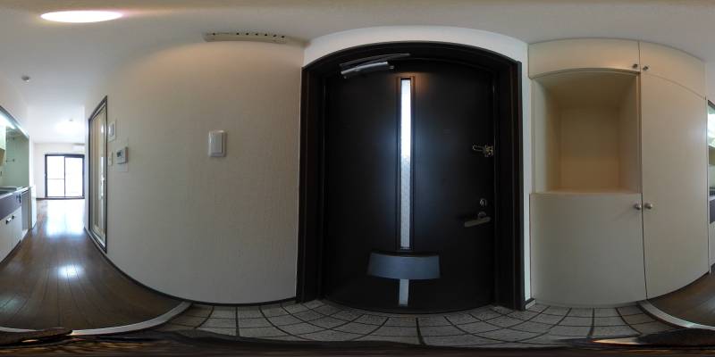 パノラマ画像玄関