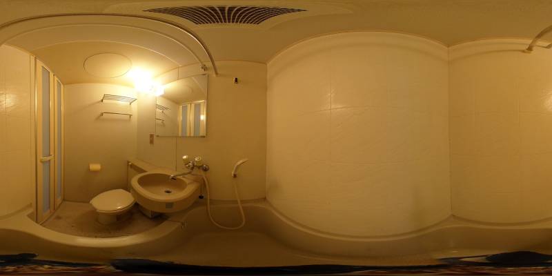 パノラマ画像バスルーム