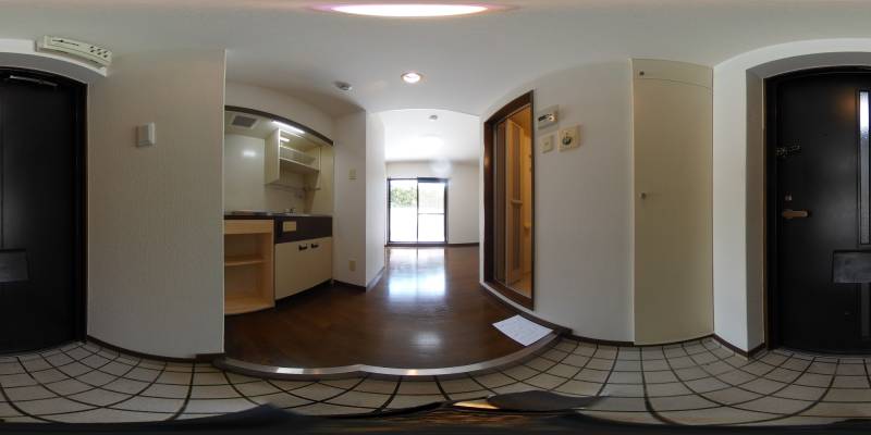 パノラマ画像玄関