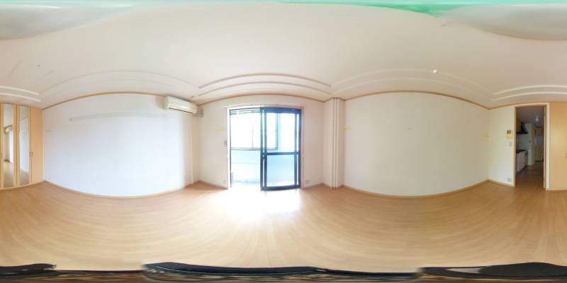 パノラマ画像洋室