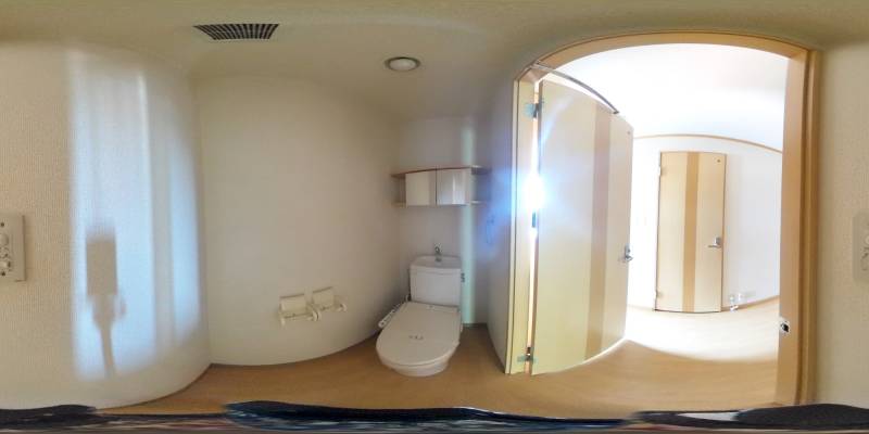 パノラマ画像トイレ