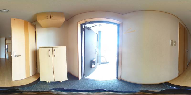 パノラマ画像玄関