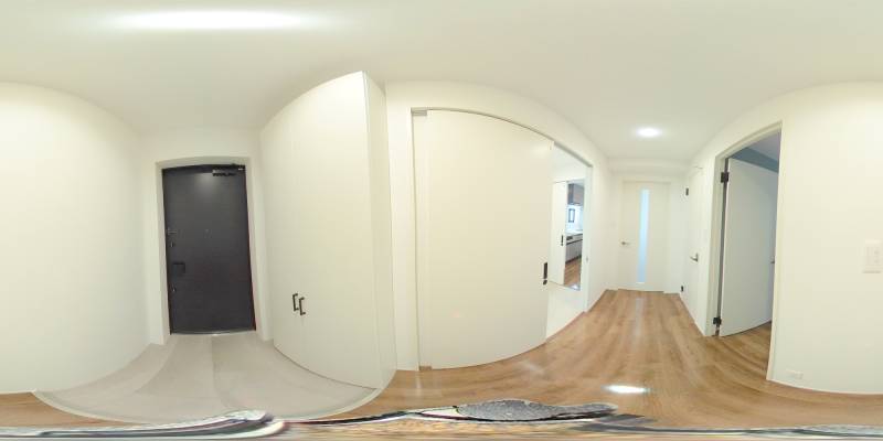 パノラマ画像玄関