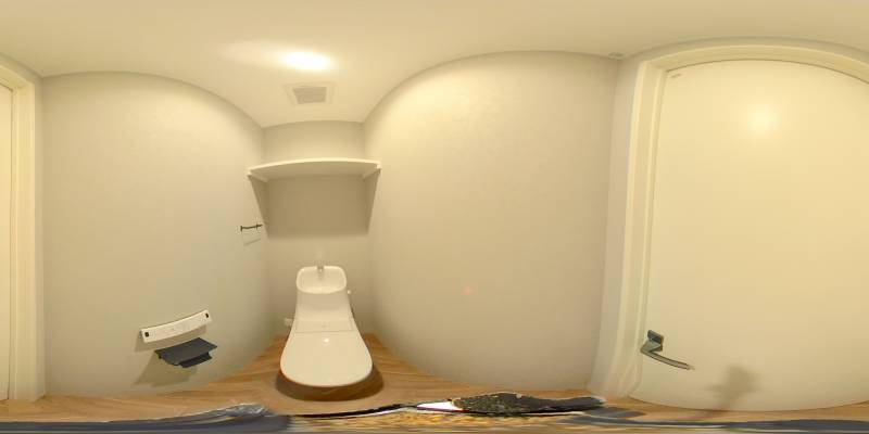 パノラマ画像トイレ