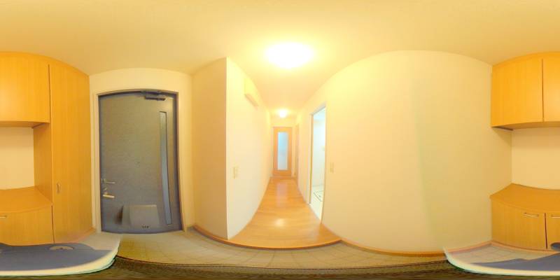 パノラマ画像玄関