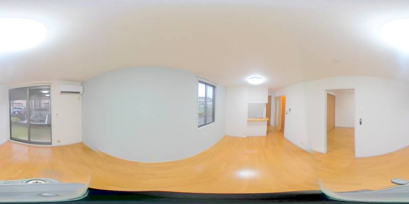 パノラマ画像リビング