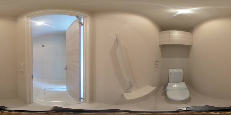 パノラマ画像トイレ