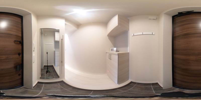 パノラマ画像玄関