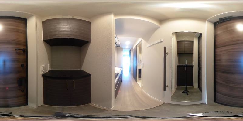 パノラマ画像玄関