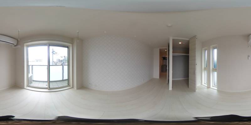 パノラマ画像洋室