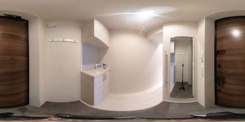 パノラマ画像玄関