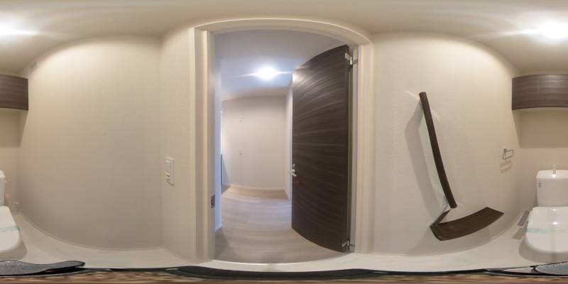 パノラマ画像トイレ