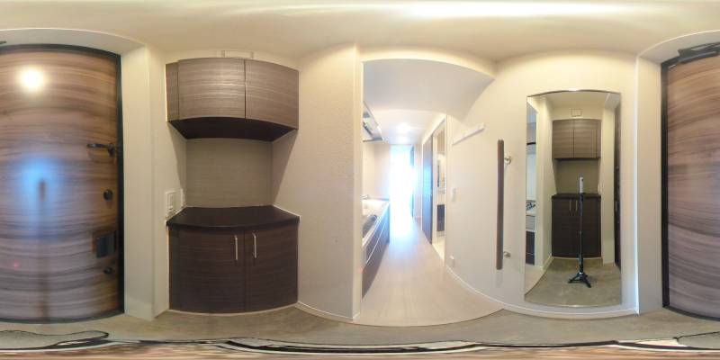 パノラマ画像玄関